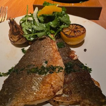 Chica Miami - Sea Bass a la Plancha - Latin American Near Me - Miami, Florida Chica Miami - Sea Bass a la Plancha - Latin American Near Me - Miami, Florida