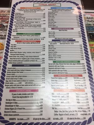 Menu photo 2 The Pelican Diner Sebastian, FL Menu photo 2 The Pelican Diner Sebastian, FL