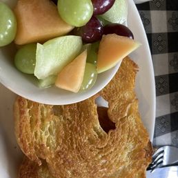 Fruit and croissant Fruit and croissant
