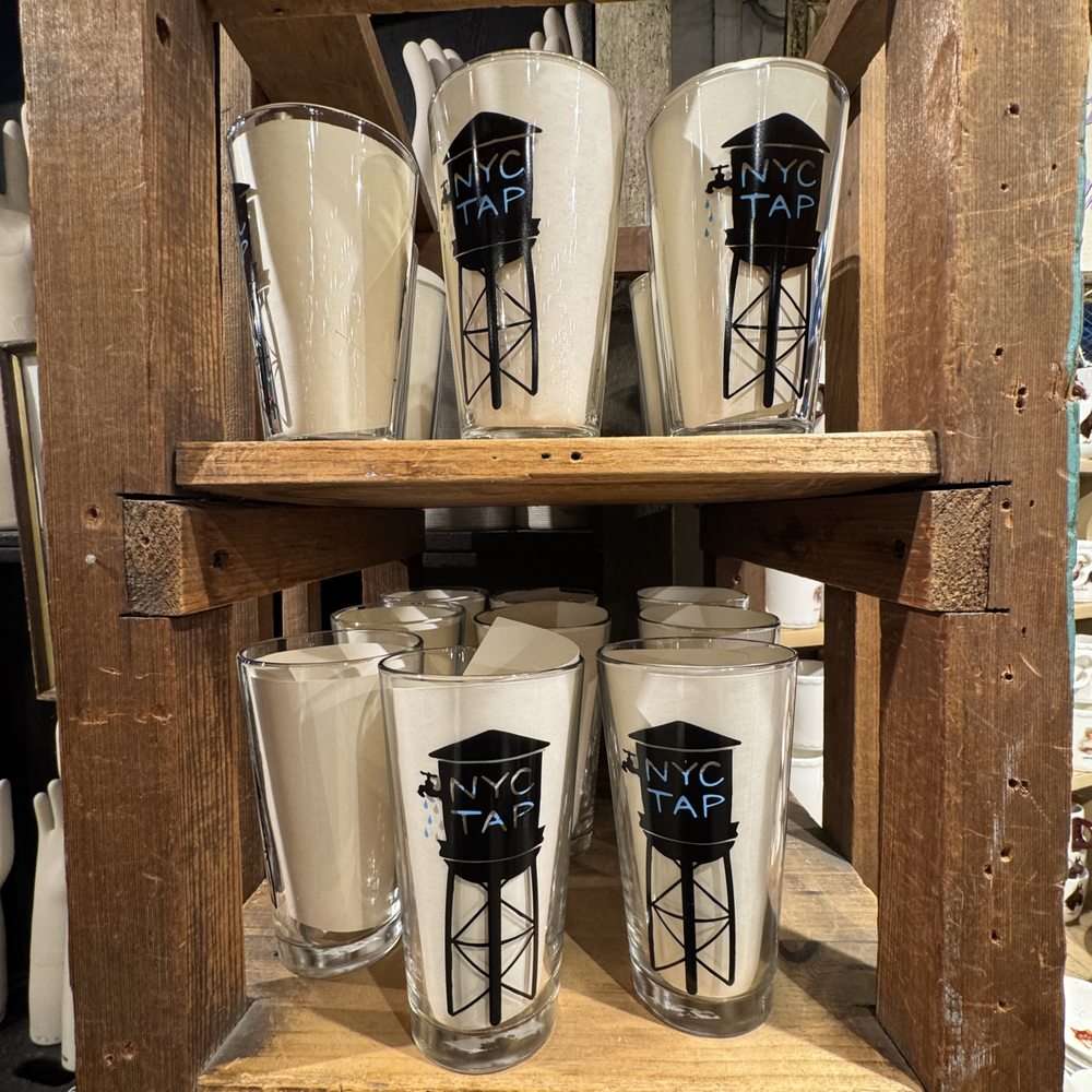 Fishs Eddy - Fishs Eddy NYC Tap glasses highlight the city's world-reknown, amazing, quality tap water!!! - Home Decor Near Me - New York, New York Fishs Eddy - Fishs Eddy NYC Tap glasses highlight the city's world-reknown, amazing, quality tap water!!! - Home Decor Near Me - New York, New York