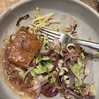 Indigo Yard - Roasted Pork belly with onions, cabbage - this was the best meal I had in Edinburgh! - British Near Me - Edinburgh, EDH Indigo Yard - Roasted Pork belly with onions, cabbage - this was the best meal I had in Edinburgh! - British Near Me - Edinburgh, EDH
