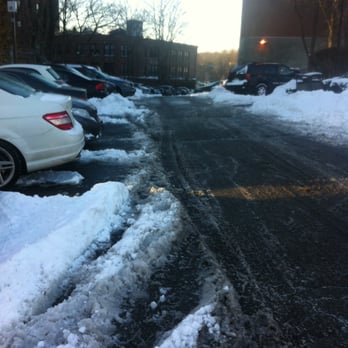 Baker Chocolate Factory Apartments - 3 days after a snowstorm, this is what our lot looked like. It was barely plowed. Multiple people fell on the sidewalks. - Apartments Near Me - Boston, Massachusetts Baker Chocolate Factory Apartments - 3 days after a snowstorm, this is what our lot looked like. It was barely plowed. Multiple people fell on the sidewalks. - Apartments Near Me - Boston, Massachusetts