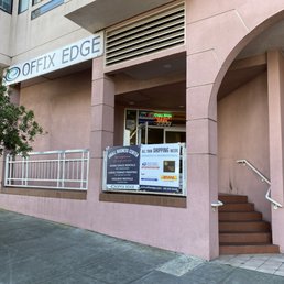 Exterior outside entrance of Offix Edge - Location across the street from Safeway - San Francisco, California Exterior outside entrance of Offix Edge - Location across the street from Safeway - San Francisco, California