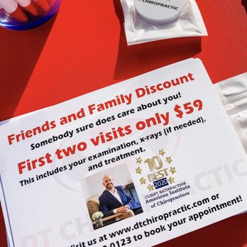 DT Chiropractic - New Patient Special - 2 appointments for $59 Cash Special - just mention the ad when you call 770-580-0123 - Chiropractors Near Me - Canton, Georgia