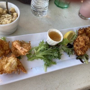 O. C. White's Restaurant - Popcorn shrimp and side of mashed potatoes - Seafood Near Me - St Augustine, Florida