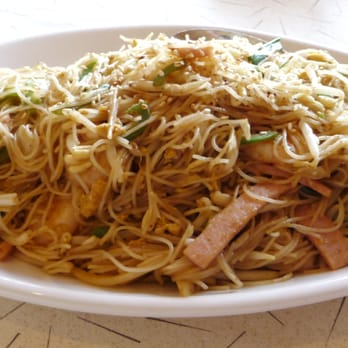 ABC Cafe - Singapore stir fried Rice Noodles (with ham & shrimps) - Dim Sum Near Me - Overland Park, Kansas