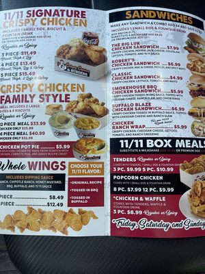 Menu photo 4 Crispy Chicken & Burgers - Clio Clio, MI Menu photo 4 Crispy Chicken & Burgers - Clio Clio, MI