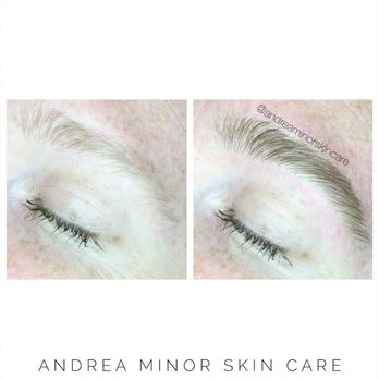 Andrea Minor - Eyebrow Shaping w/Eyebrow Tint  Booking and more info at www.andreaminor.com - Skin Care Near Me - Henderson, Nevada