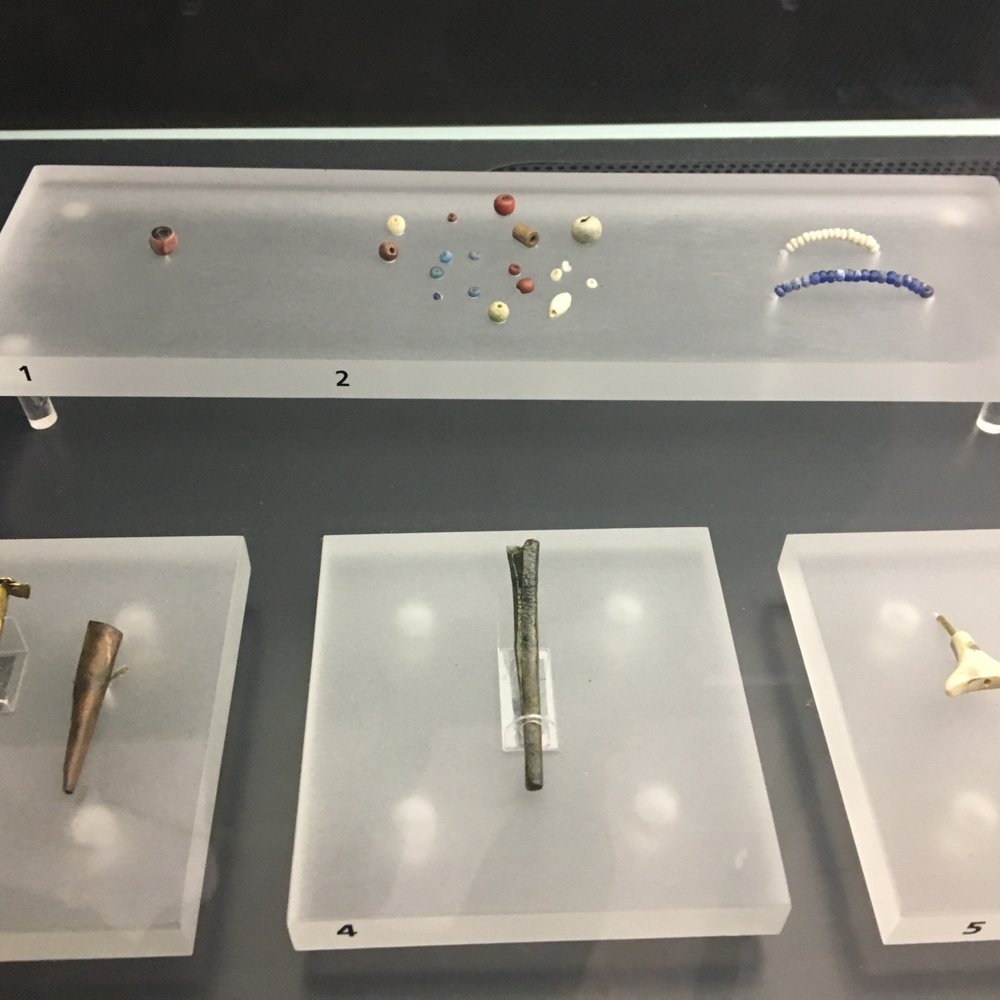 Pointe-à-Callière - Beads and other artifacts unearthed - Museums Near Me - Montreal, Quebec Pointe-à-Callière - Beads and other artifacts unearthed - Museums Near Me - Montreal, Quebec