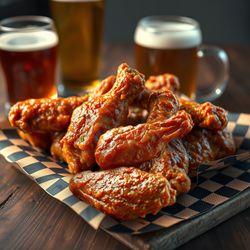 Portal Oakland - BBQ Chicken Wings