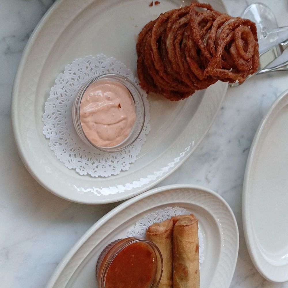 Le Ame - Hands down best onion rings I've ever had, and the Duck spring rolls are phenomenal - Steakhouses Near Me - Phoenix, Arizona Le Ame - Hands down best onion rings I've ever had, and the Duck spring rolls are phenomenal - Steakhouses Near Me - Phoenix, Arizona