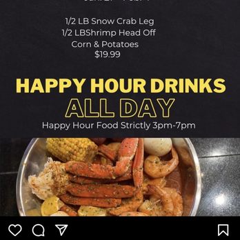 Baltimore Seafood - The post that had me & my friends try this restaurant. Only to find out they don't honor this post - Seafood Near Me - Baltimore, Maryland