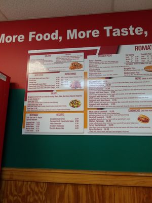 Menu photo 3 Roma's Pizza And Grill Dallas, TX