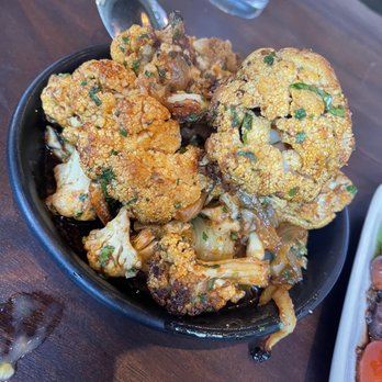 AOC - Cauliflower , Curry & Red Vinegar - Cocktail Bars Near Me - Los Angeles, California AOC - Cauliflower , Curry & Red Vinegar - Cocktail Bars Near Me - Los Angeles, California