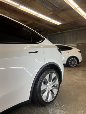 Paint Protection Film (PPF) - A heavy duty, clear film applied to your vehicle which protects against day-to-day wear and tear, light scratching, rock chips, and fading paint. This option is the highest level of protection we offer, and an option our customers love.
BENEFITS
Ultimate Protection-
Our most protective service that shields your paint from the minor, everyday damages your vehicle is likely to incur— swirl marks, rock chips, scuffing and light scratching, UV rays, etc.
High Quality-
Our material is 8.0 mil thick with innovative self-healing properties, that allow light scratches and damages to heal with exposure to heat— a dose of hot water, or a warm day in the sun.
Flexibility-
Choose from a range of protection levels. Whether you want to prioritize the highest impact panels, or maximize your vehicle’s protection with a full vehicle installation, we have a PPF package for you. Paint Protection Film (PPF) - A heavy duty, clear film applied to your vehicle which protects against day-to-day wear and tear, light scratching, rock chips, and fading paint. This option is the highest level of protection we offer, and an option our customers love.
BENEFITS
Ultimate Protection-
Our most protective service that shields your paint from the minor, everyday damages your vehicle is likely to incur— swirl marks, rock chips, scuffing and light scratching, UV rays, etc.
High Quality-
Our material is 8.0 mil thick with innovative self-healing properties, that allow light scratches and damages to heal with exposure to heat— a dose of hot water, or a warm day in the sun.
Flexibility-
Choose from a range of protection levels. Whether you want to prioritize the highest impact panels, or maximize your vehicle’s protection with a full vehicle installation, we have a PPF package for you.