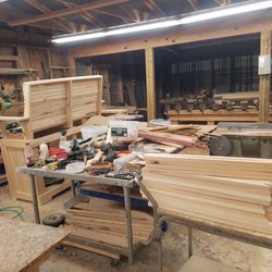 Anderson Enterprises - Checking on progress for my chairs & bench. Next week is looking good :-)