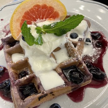 Sweet Maple - Blueberry waffles - Breakfast & Brunch Near Me - Cupertino, California Sweet Maple - Blueberry waffles - Breakfast & Brunch Near Me - Cupertino, California