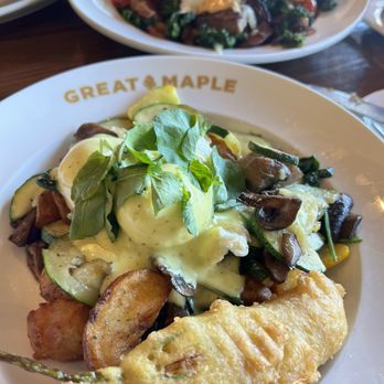 Great Maple San Diego - Sunshine Squash Blossom Hash - Aug 2024 - Breakfast & Brunch Near Me - San Diego, California