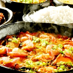 Badejo - Moqueca de Badejo com camarão rosa e rosinha