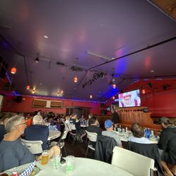 Laverne's Sports Bar - Set up for Super Bowl LX!