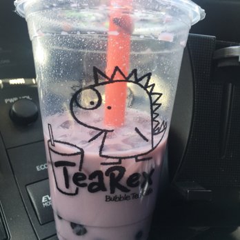 TeaRex Bubble Tea Cafe - Taro milk tea - cold - Bubble Tea Near Me - Skokie, Illinois TeaRex Bubble Tea Cafe - Taro milk tea - cold - Bubble Tea Near Me - Skokie, Illinois