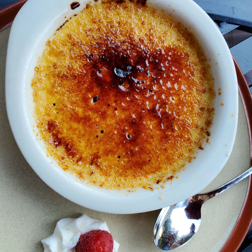Parkside 23 - Vanilla creme brulee. Very delicious! - New American Near Me - Brookfield, Wisconsin