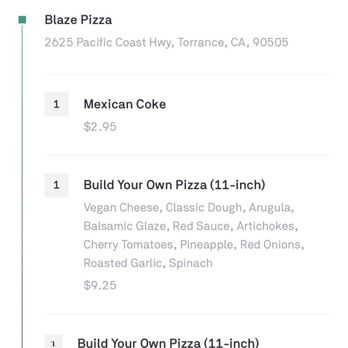 Blaze Pizza - My order - Salad Near Me - Torrance, California Blaze Pizza - My order - Salad Near Me - Torrance, California