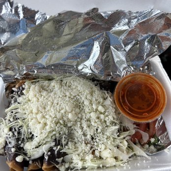 Oaxaca Flavors - mexican food in a styrofoam container - Food Trucks Near Me - Madison, Alabama Oaxaca Flavors - mexican food in a styrofoam container - Food Trucks Near Me - Madison, Alabama