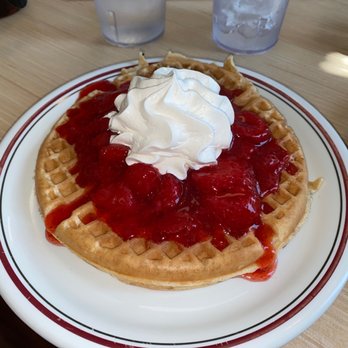 Huddle House - Strawberry waffle - Diners Near Me - Bracey, Virginia Huddle House - Strawberry waffle - Diners Near Me - Bracey, Virginia