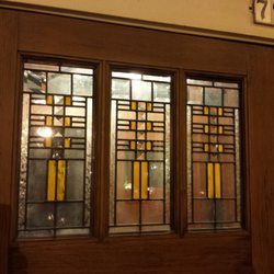 Heritage West Allis - Although it's a new building it seems inspired by Frank Lloyd Wright or at least the craftsman Prarie tradition