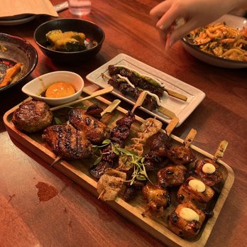 Chome - Chicken platter skewers - Izakaya Near Me - San Francisco, California