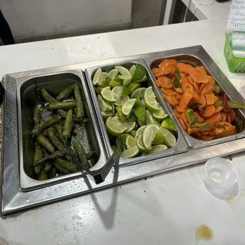 El Cilantro Mexican Grill - Salsa Area - Mexican Near Me - El Cajon, California