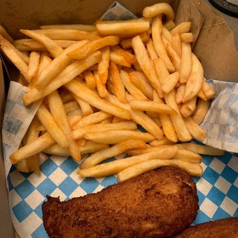 Legends Burgers - Overdone fish and raw soggy fries - Burgers Near Me - Upland, California