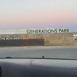 Generations Park at Boys Ranch - Park Entrance