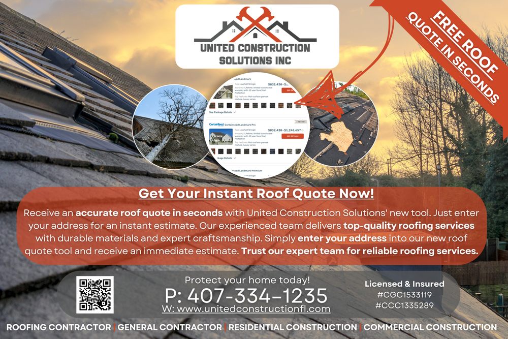 Slide of United Construction Solutions