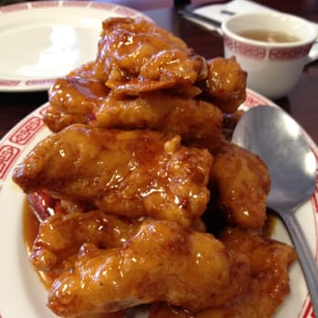 Rose Palace - Orange chicken, easy on the sauce. - Chinese Near Me - Elk Grove, California