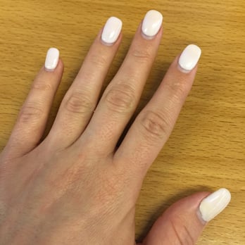 Great Falls Nails & Spa - SNS manicure still looking perfect after THREE WEEKS (just grown out) - Nail Salons Near Me - Great Falls, Virginia