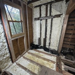 Nirvana Builders - Spray foam insulation and sealant.