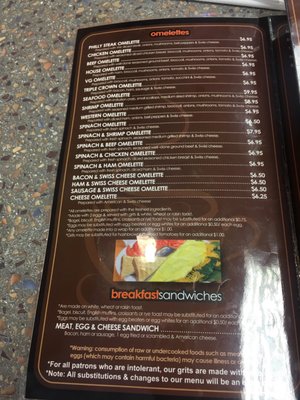 Menu photo 5 Omelette Cafe Hinesville, GA
