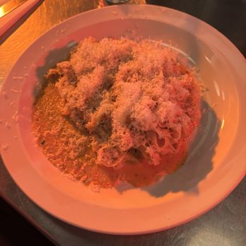 Padella - Fettuccine with Cobble Lane nduja, mascarpone & lemon - Italian Near Me - London, XGL Padella - Fettuccine with Cobble Lane nduja, mascarpone & lemon - Italian Near Me - London, XGL