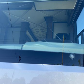 Auto Glass Now - Our cracked windshield - Auto Glass Services Near Me - Albuquerque, New Mexico