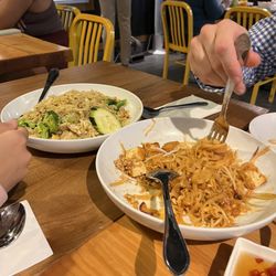 The Chicken Hawkers - Chicken fried rice and pad Thai. Wow, it tasted so good - love it love it