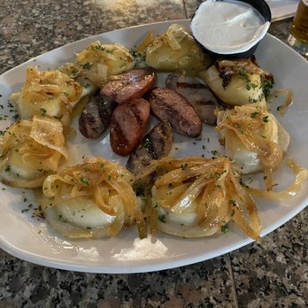 Barley's Brewing Company - Pierogi and Sausage - Pubs Near Me - Columbus, Ohio