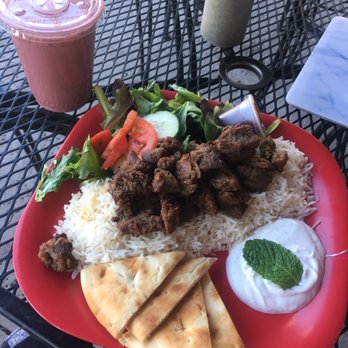 Cafe Rumi - Gyro Platter & Pink Chai - Mediterranean Near Me - Castro Valley, California Cafe Rumi - Gyro Platter & Pink Chai - Mediterranean Near Me - Castro Valley, California