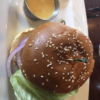 Capitol Bistro & Bar - Grilled chicken sandwich with honey mustard sauce - American Near Me - Romulus, Michigan