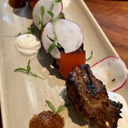 Wagyu Beef Shish Kebab Plate