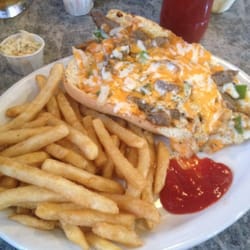 End of the Line Pub - Yum! Philly cheese. Not like Philly but super great!