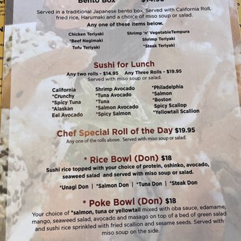 Fuji Sushi Bar & Grill - Lunch special! October 2022 - Sushi Bars Near Me - Mount Pleasant, South Carolina Fuji Sushi Bar & Grill - Lunch special! October 2022 - Sushi Bars Near Me - Mount Pleasant, South Carolina