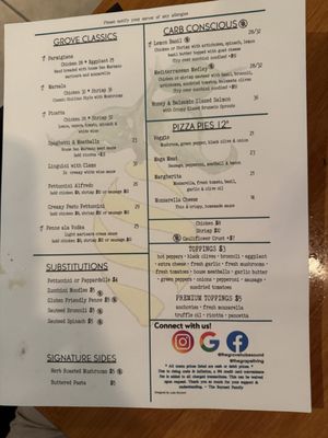 Menu photo 5 The Grove Hobe Sound, FL Menu photo 5 The Grove Hobe Sound, FL