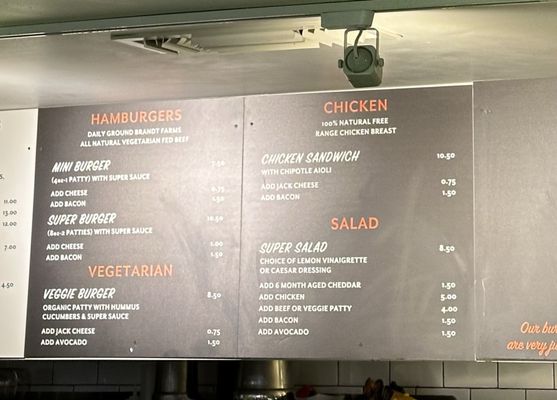 Menu photo 8 Super Duper Burgers San Francisco, CA Menu photo 8 Super Duper Burgers San Francisco, CA